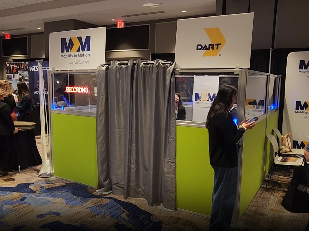 mobile podcast studio for your event